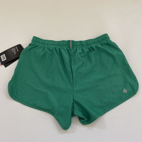 NEW FOURLAPS Women’s Pace Shorts‎ Emerald Green Small RETRO Four Laps Athleisure - Picture 8 of 11